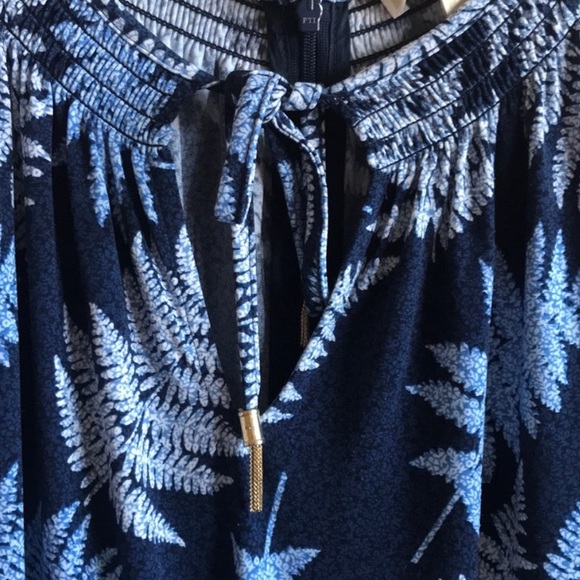 Michael Kors Medium Long Sleeve Blue romper - Picture 2 of 7